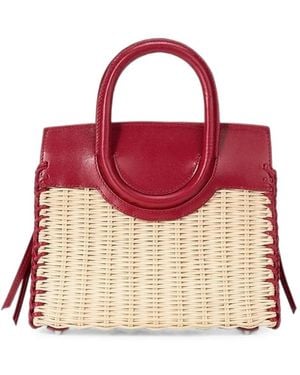 STAUD Borsa Tote Maude Mini - Rosso
