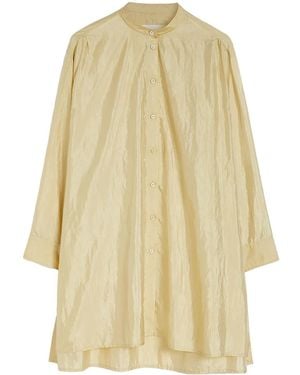 Jil Sander Buttoned Long Shirt - Yellow