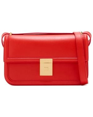 DeMellier London The Paris Leather Cross Body Bag - Red
