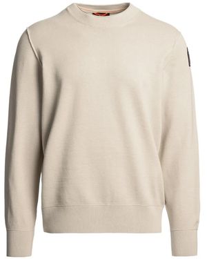 Parajumpers Logo-Patch Jumper - White