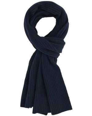 BOGGI Scarf Ribbed Cashmere - Blue