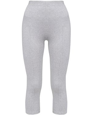 Sleeper Cropped Leggings - Gray