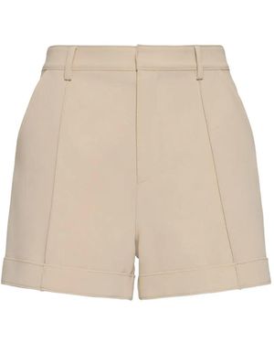 Cinq À Sept Mindy Cuffed Tailored Shorts - Natural
