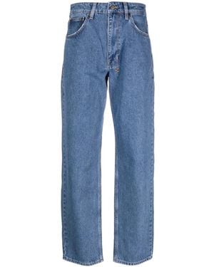 Ksubi Brooklyn Heritage Mid-rise Straight-leg Jeans - Blue