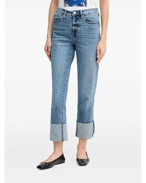 DKNY Cuffed Jeans - Blue