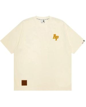 Aape By A Bathing Ape Logo-Embroidered Camouflage-Print T-Shirt - Natural