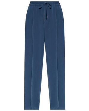 Paul Smith Pantalones de chándal con cordones - Azul