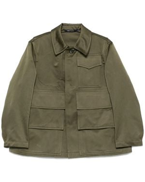 Sofie D'Hoore Multi-Pocket Buttoned Jacket - Green