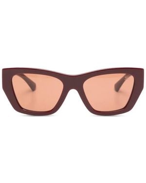 Burberry Equestrian Knight Cat-Eye Sunglasses - Pink