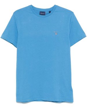 GANT T-Shirt A Maniche Corte - Blu