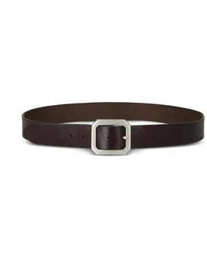 Fortela Oregon Bucked Belt - White