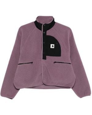 Carhartt Chaqueta W' Flynn con logo - Morado