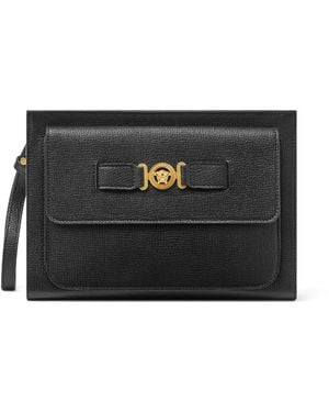 Versace Medusa Biggie Clutch - Schwarz