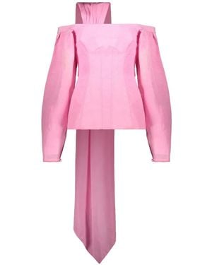 Ellery Top Con Spalle Scoperte - Rosa