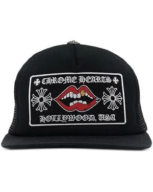 Chrome Hearts Chomper Hollywood Baseball Cap - Black