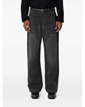 mfpen Pantalon À Empiècements Contrastants - Black