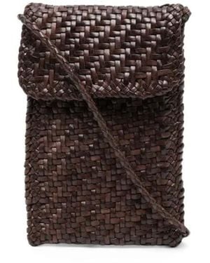 Dragon Diffusion Phone Crossbody Pochette - White