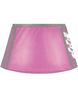 DIESEL Sun-Faded Mini Skirt - Pink