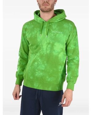 Converse Sudadera Con Capucha Y Logo - Verde