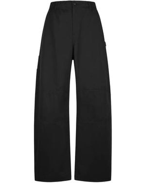 JNBY Relaxed-Fit Straight Trousers - Black