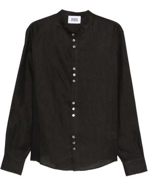 Alpha Studio Camicia Con Bottoni - Nero