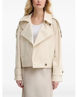 A.L.C. Epaulet Coat - Natural
