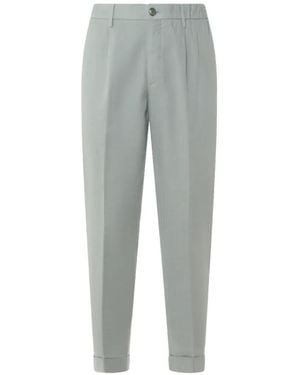 GTA IL PANTALONE Button Trousers - Grey