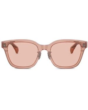 Moncler Occhiali Da Sole Squadrati - Rosa