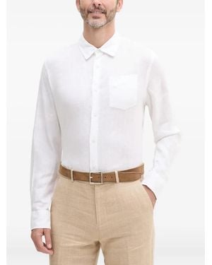 Guess Pocket Linen Shirt - White