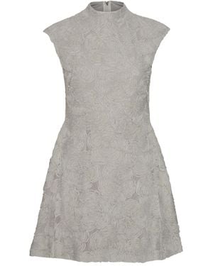 ROTATE BIRGER CHRISTENSEN Robe Courte À Fleurs - Gris