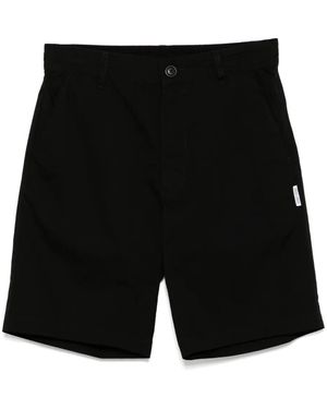 Izzue Logo Patch Shorts - Black