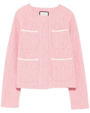 Bruno Manetti Pockets Jacket - Pink