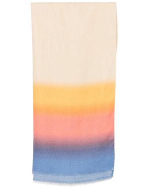 Etro Gradient-Effect Scarf - White