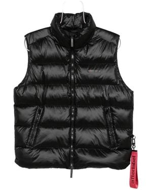 AFTER LABEL Kirovsk Quilted Padded Gilet - Black