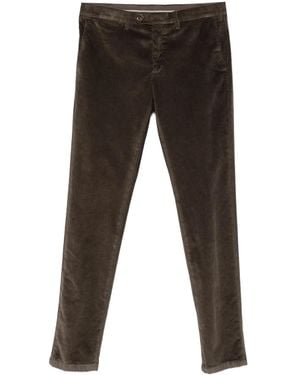 Canali コーデュロイ パンツ - ブラック