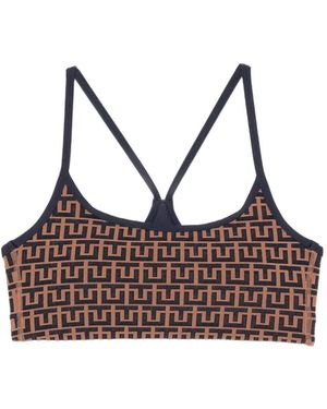 The Upside Castilla Sport-Bh Mit Print - Braun