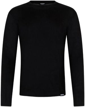 DSquared² Camiseta De Manga Larga - Negro