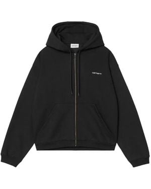 Carhartt Ebbert Zip-Up Hoodie - Black