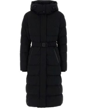 Mackage Cappotto Coralia City Con Cintura - Nero