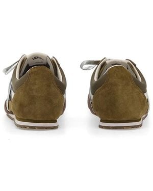 Vans Super Lowpro Lace-Up Suede Sneakers - Green