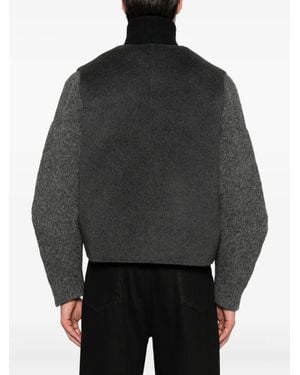 Nanushka Cropped Gilet - Grey