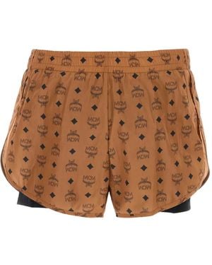 MCM Shorts Met Logoprint - Bruin