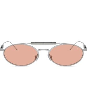 Brunello Cucinelli Oval-Frame Sunglasses - Pink