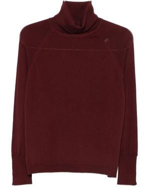 Alpha Studio Roll-neck Sweater - レッド
