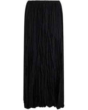 Roberto Cavalli Pleated Skirt - Black