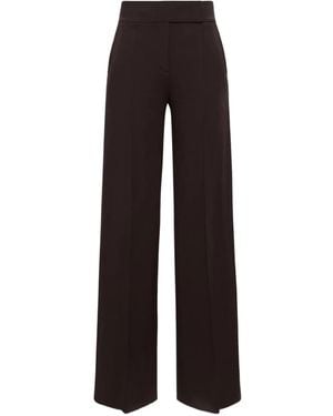 Dorothee Schumacher Pleated Flared Trousers - Black