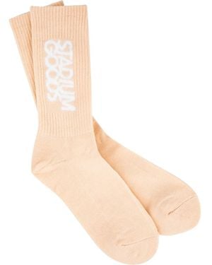Stadium Goods ロゴ靴下 - ピンク