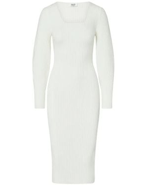 Liu Jo Balloon Knit Dress - White