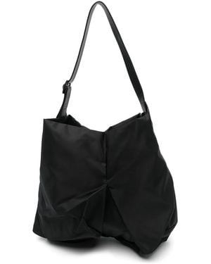 discord Yohji Yamamoto Gabardine Shoulder Bag - Black