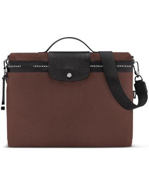 Longchamp Le Pliage Energy Briefcase - Brown